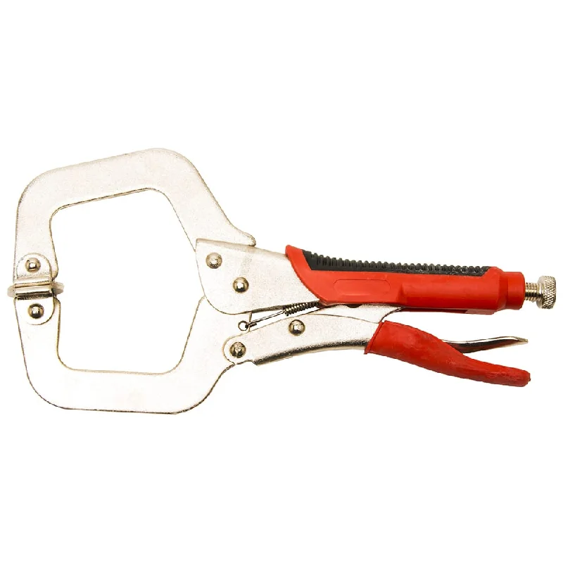 11 in Locking C-Clamp with Cushion Grip