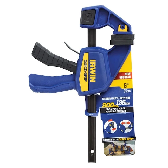 QUICK-GRIP 6 in. Medium-Duty One-Handed Bar Clamp