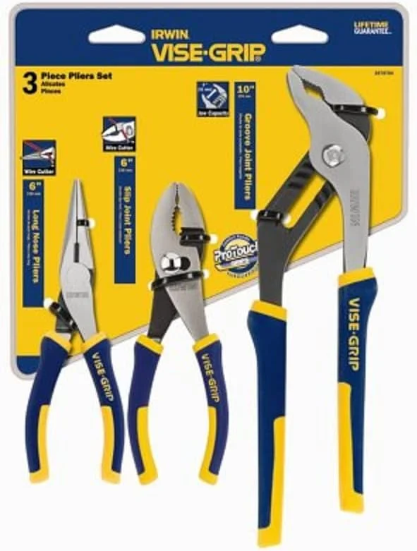 VISE-GRIP 3-Piece Pliers Set