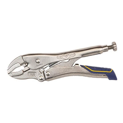 Vise-Grip 7 in. Locking Pliers With Cutter - Curved Jaw