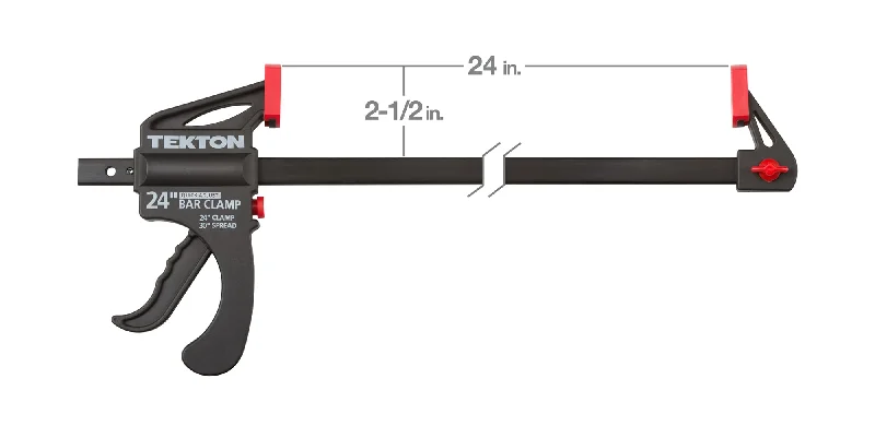 24 Inch Ratchet Bar Clamp / 30 Inch Spreader