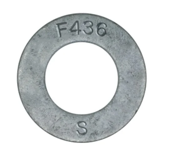 1in SAE F436 Structural Washers Hot Dip Galvanized