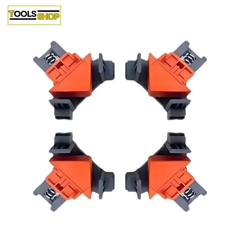 16 Pcs Right-Angle Carpenter's Clamp