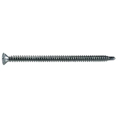 Kanebridge #14 x 3" Phillips Flat Head Stainless Steel Self Drilling Tek Screws - 300 Qty