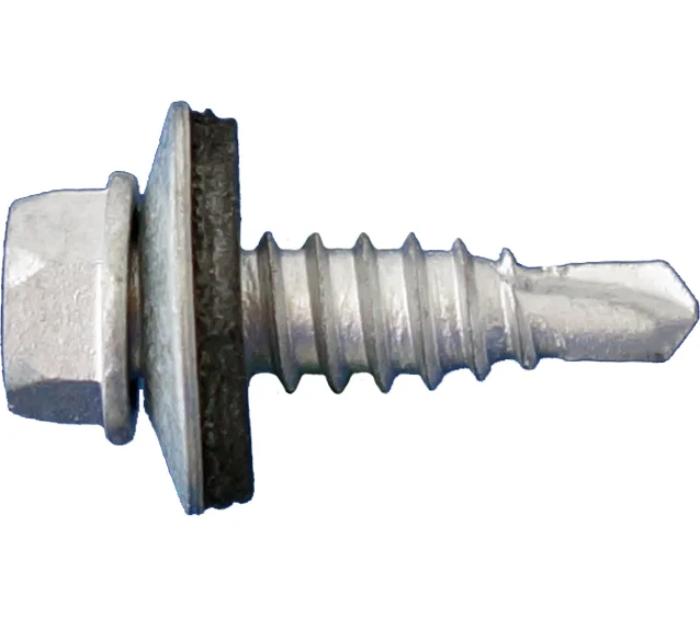 Daggerzâ„¢ 1/4" x 7/8" HWH Self Drill Screws with Bonded Washer - 2500 Qty