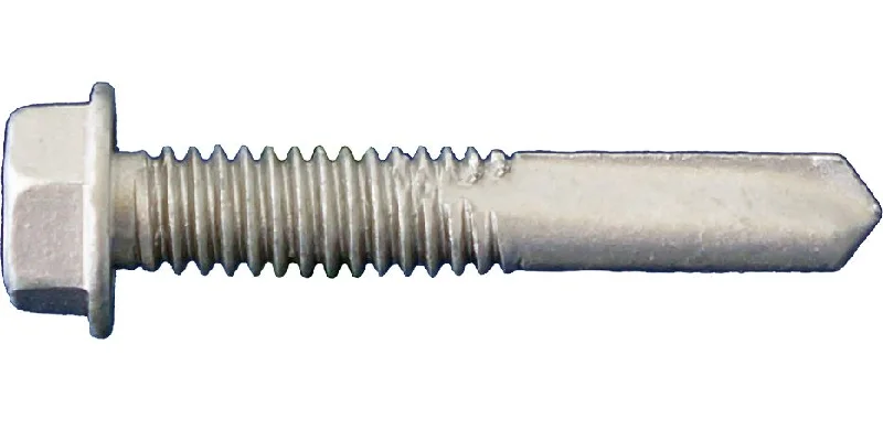 Daggerzâ„¢ 1/4"-20" x 2" Hex Washer Head Self Drill Screws - 1500 Qty