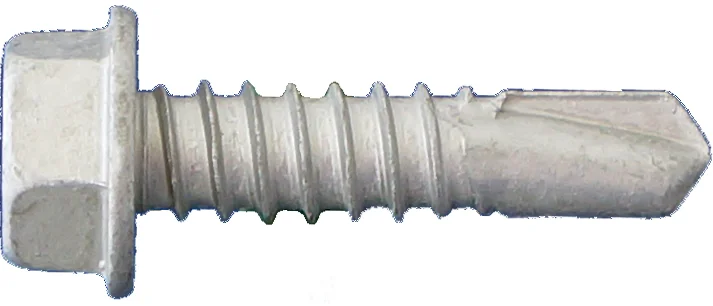 Daggerzâ„¢ 8" x 1/2" Hex Washer Head Self Drill Screws - 10000 Qty