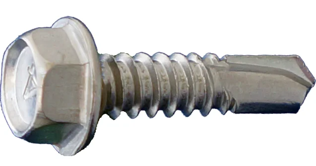 Daggerzâ„¢ 8" x 1/2" Hex Washer Head Self Drill Screws - 10000 Qty