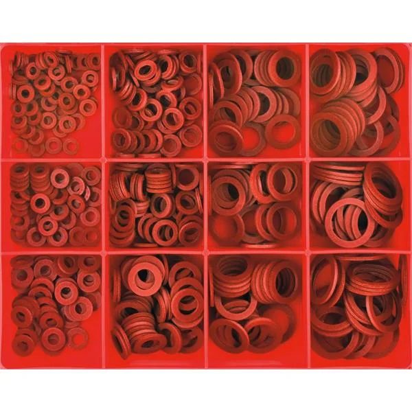 405Pc 1/16In Red Fibre Washer Assortment | Assortments - Washers