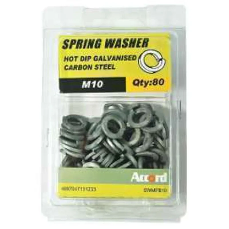 Accord Spring Washer Galv M10