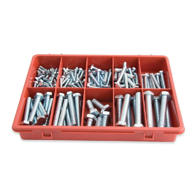 ASSORTED HEXAGON BOLTS 145 PCE