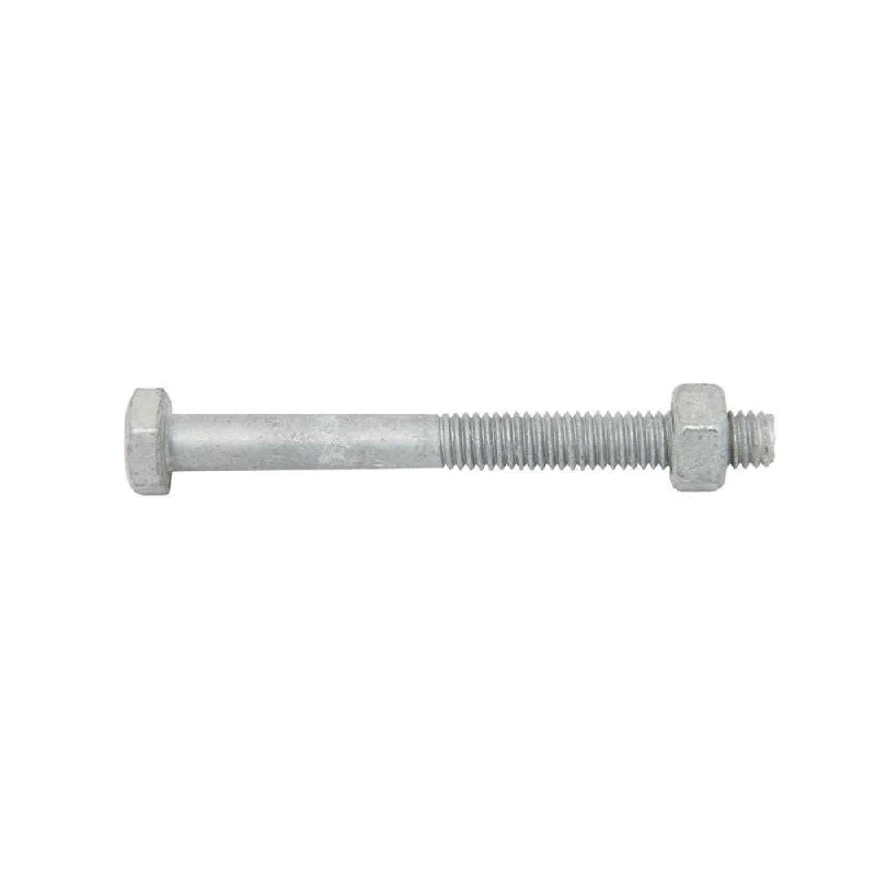 Bolt & Nut Galv Hex M6 x 60