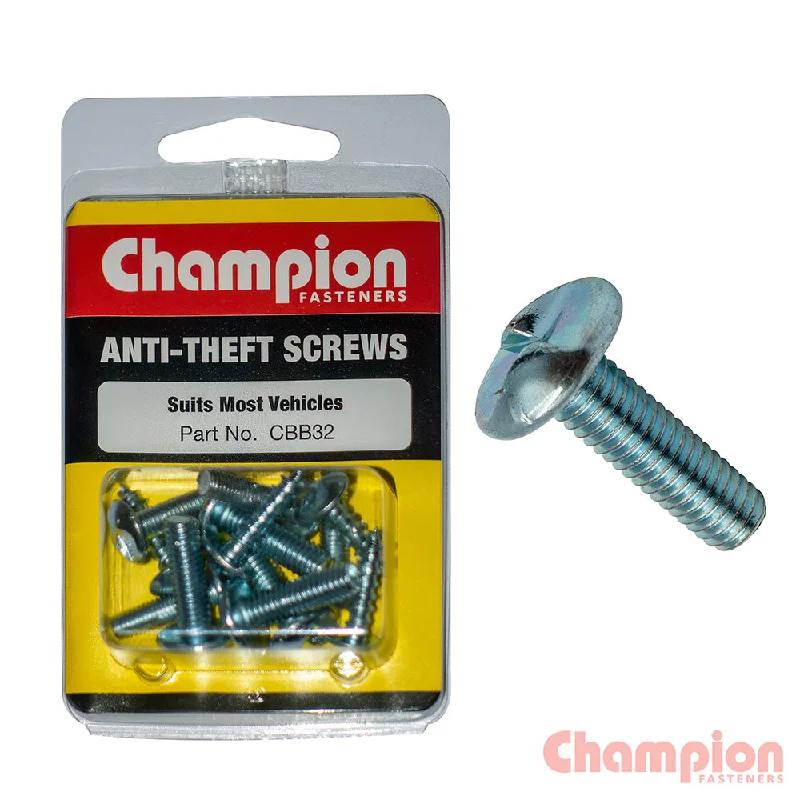 Champion Anti-Theft Screws