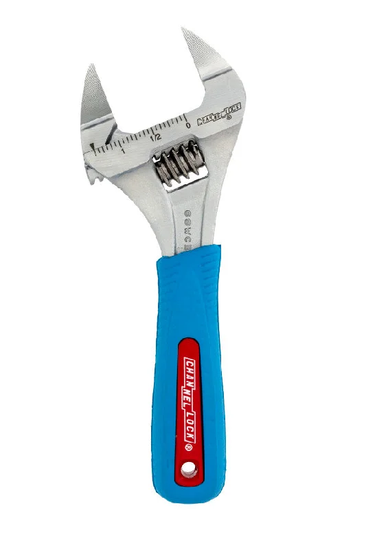 Channellock 6SWCB 6-Inch CODE BLUE® WIDEAZZ® Slim Jaw Adjustable Wrench