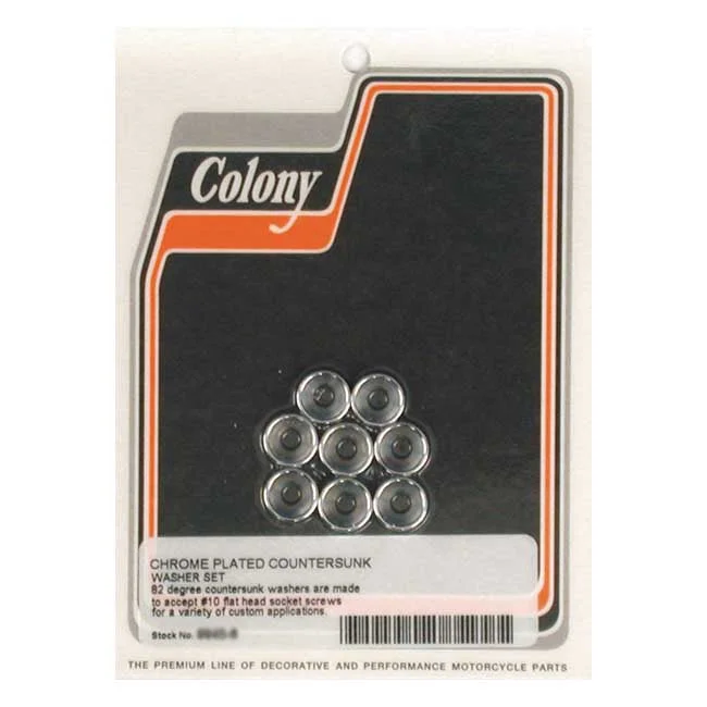 COLONY COUNTERSUNK FLATWASHERS #10 - MULTIFIT