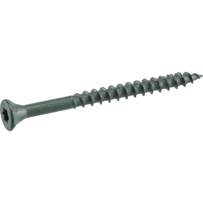 Deck Plus No. 10  x 3-1/2 in. L Star Flat Head Exterior Deck Screws 5 lb.