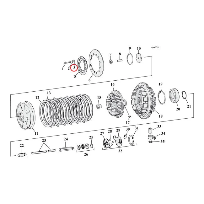 FLAT WASHERS 1/4 INCH (SMALL OD) -