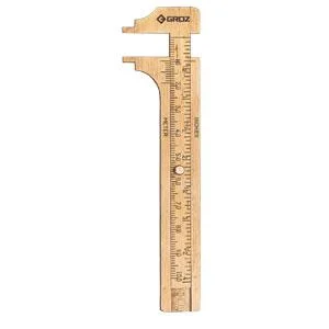 Groz Bcord100 Brass Caliper | Calipers - Brass