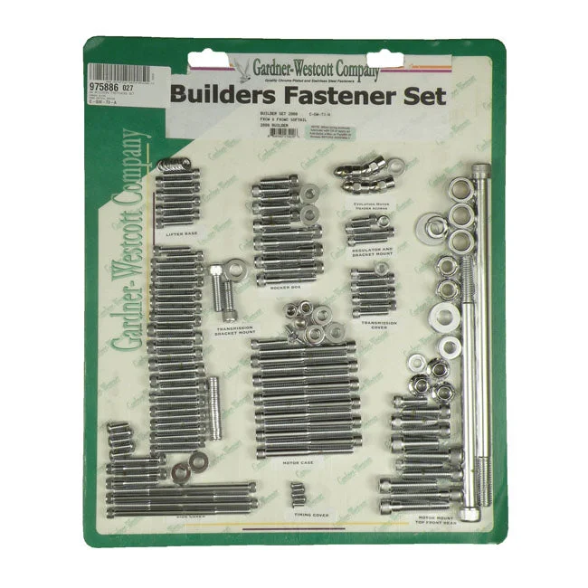 GW BUILDERS FASTENERS SET - 08-11 SOFTAIL ROCKER(NU)