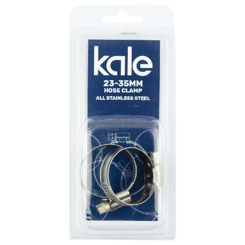 Kale WD12 23-35mm W3-R (2pk) - All Stainless  | Hose Clamps