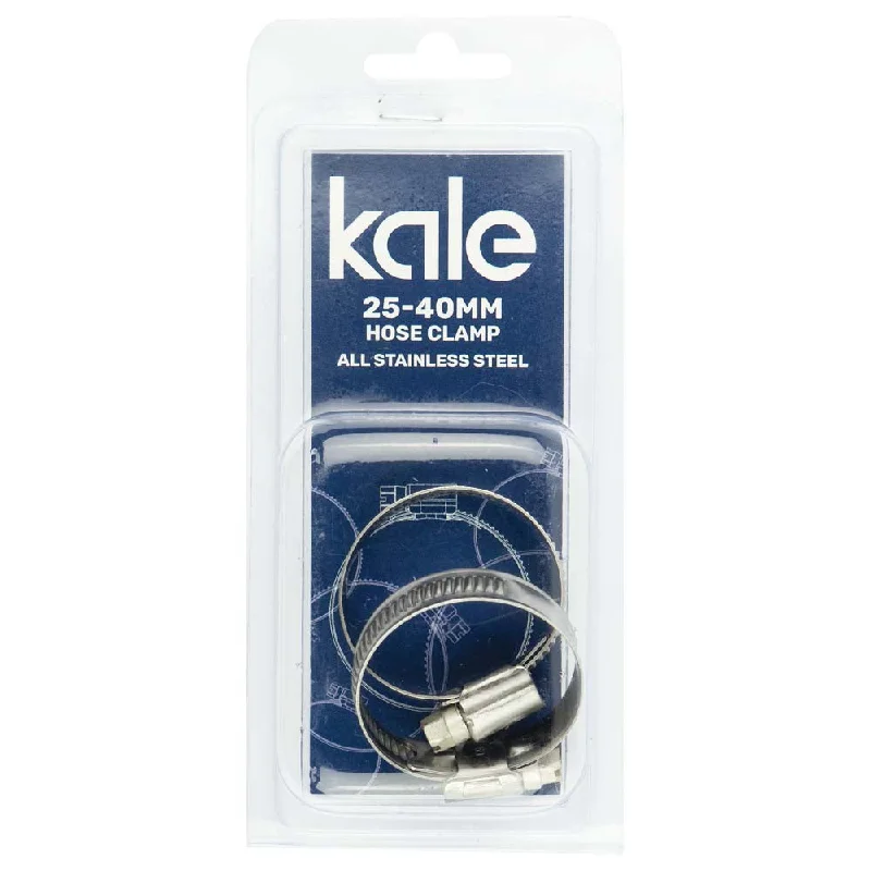 Kale WD12 25-40mm W3-R (2pk) - All Stainless  | Hose Clamps