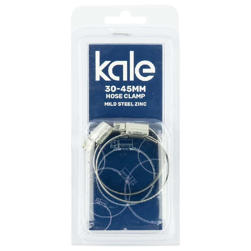 Kale WD12 30-45mm W1-R (2pk) - Mild Steel Zinc  | Hose Clamps