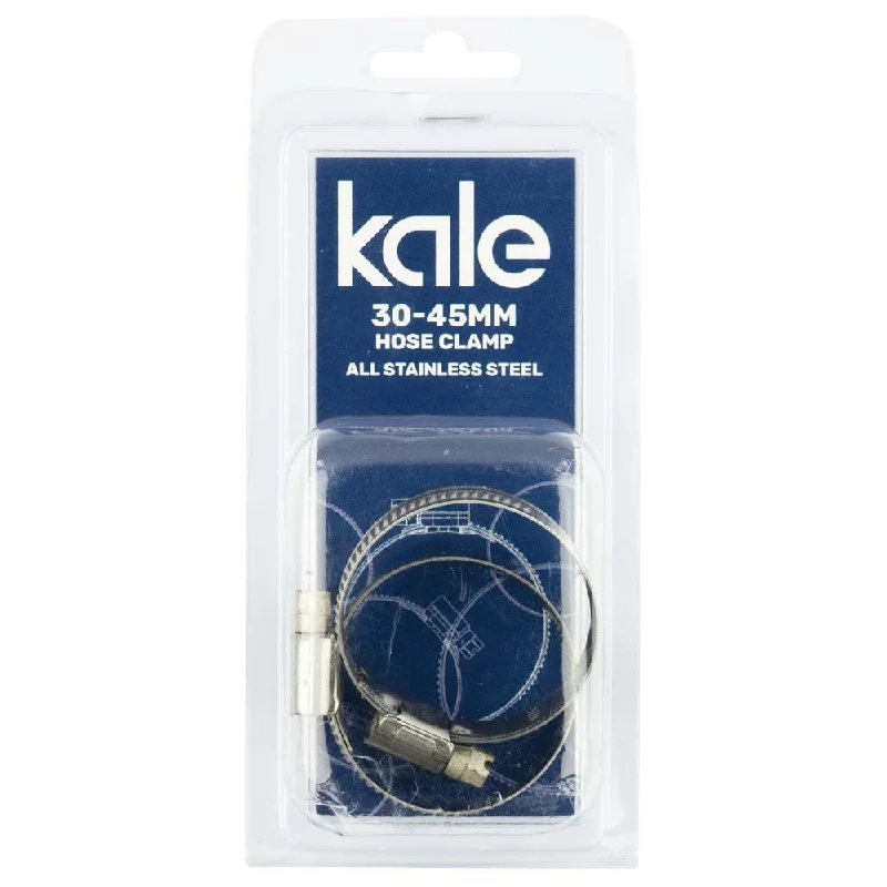 Kale WD12 30-45mm W3-R (2pk) - All Stainless  | Hose Clamps