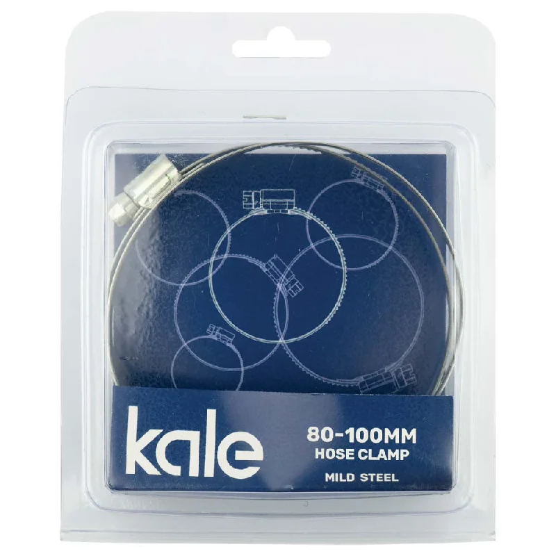 Kale WD12 80-100mm W1-R (2pk) - Mild Steel Zinc  | Hose Clamps