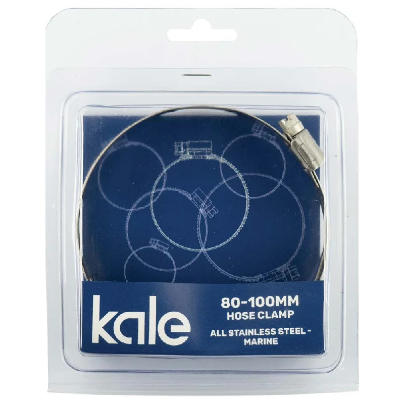 Kale WD12 80-100mm W4-R (2pk) - All Stainless Marine  | Hose Clamps