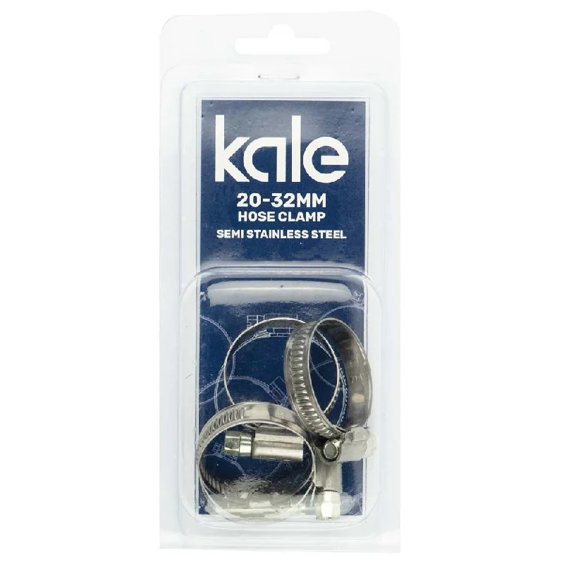 Kale WD9 20-32mm W2-R (4pk) - Semi Stainless  | Hose Clamps