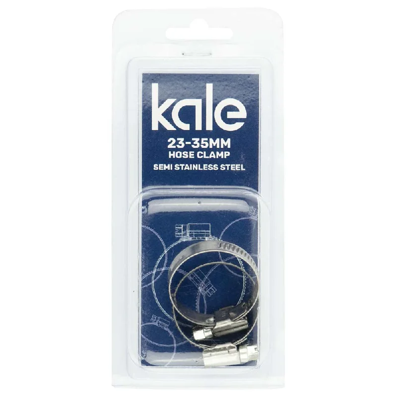 Kale WD9 23-35mm W2-R (2pk) - Semi Stainless  | Hose Clamps