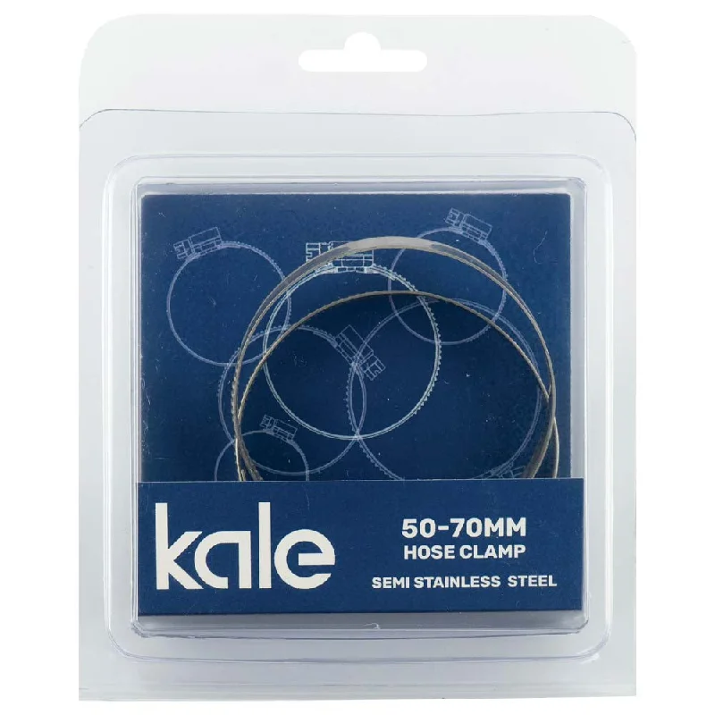 Kale WD9 50-70mm W2-R (2pk) - Semi Stainless  | Hose Clamps