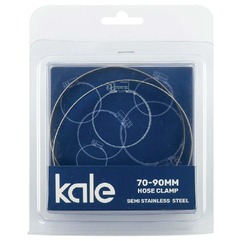 Kale WD9 70-90mm W2-R (2pk) - Semi Stainless  | Hose Clamps