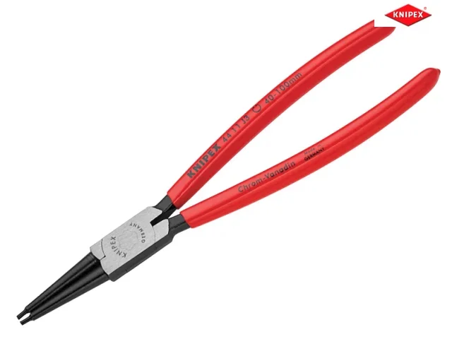 Knipex 44 11 J3 40-100mm Internal Straight Circlip Pliers