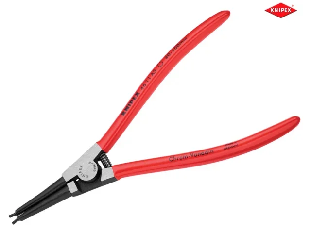 Knipex 46 11 A3 40-100mm External Straight Circlip Pliers