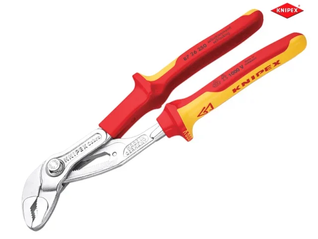 Knipex 87 26 250 250mm VDE Cobra Water Pump Pliers