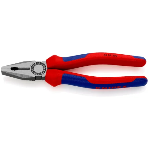 KNIPEX Pliers, Combination, Cushion Grip, 200mm