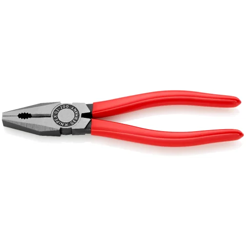 KNIPEX Pliers, Combination, Plastic Coated, 200mm