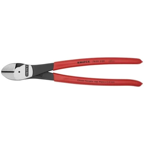 KNIPEX Pliers Diag Cut 250mm Hi/Lever Uncarded