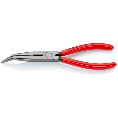 KNIPEX Pliers Long Nose 200mm Side Cut Bent