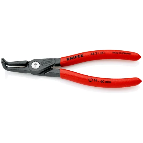 KNIPEX Pliers, Precision Internal Circlip Bent, 19 - 60 ÃƒÆ’Ã†â€™Ãƒâ€šÃ‚Â¸mm, 165mm