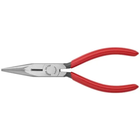 KNIPEX Pliers Side Cutting Snipe Nose, Plastic Coated, 160mm