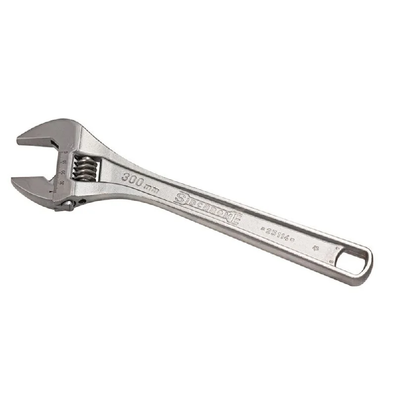 Sidchrome SCMT25114 300mm (12") Premium Chrome Adjustable Wrench