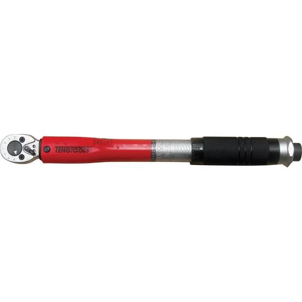 Teng 1/4In Dr. Torque Wrench 5-25Nm / 4-18Ft/Lb | Torque Wrenches - 1/4 Inch Drive