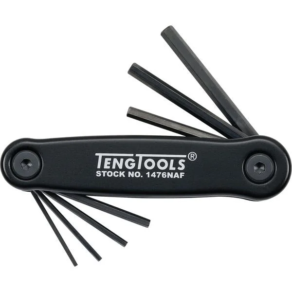 Teng 7Pc Fold-Up Af Hex Key Set - 1/16-7/32In | Wrenches & Spanners - Sets