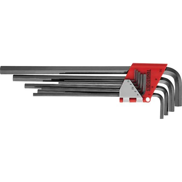 Teng 9Pc Extra Long Metric Hex Key Set - 1.5-10.0Mm | Wrenches & Spanners - Sets