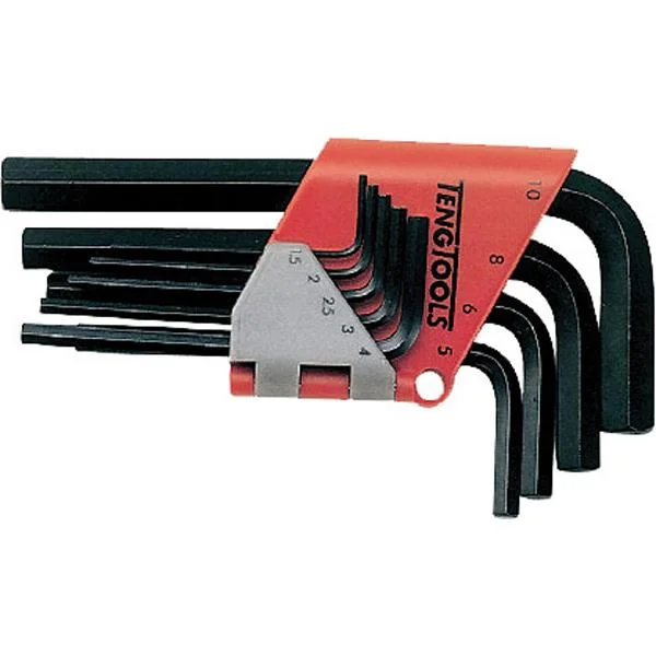 Teng 9Pc Standard Metric Hex Key Set - 1.5- 10.0Mm | Wrenches & Spanners - Sets