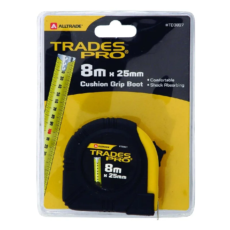 Trades Pro 8M x 25mm Metric Steel Tape Measure