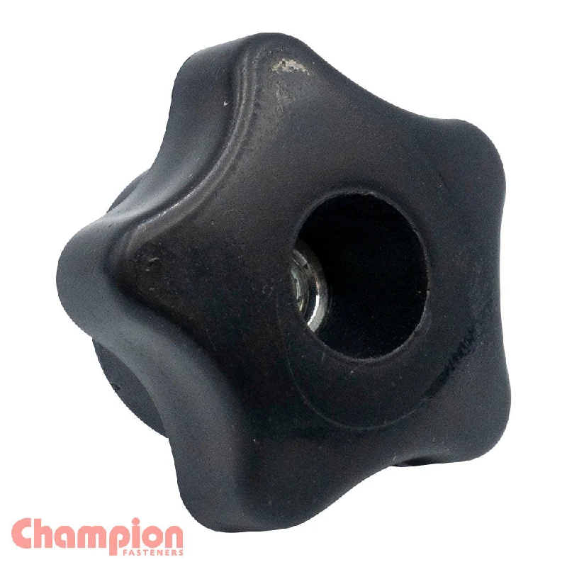 Champion Star Knobs - Through Type Nuts - M10 - Z/P