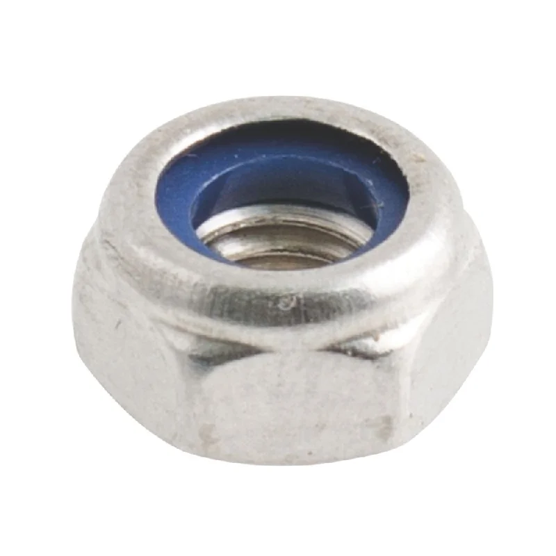 Easyfix A2 Stainless Steel Nylon Lock Nuts M4 100 Pack